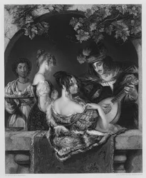 The Balcony, from the Picture in the Vernon Gallery